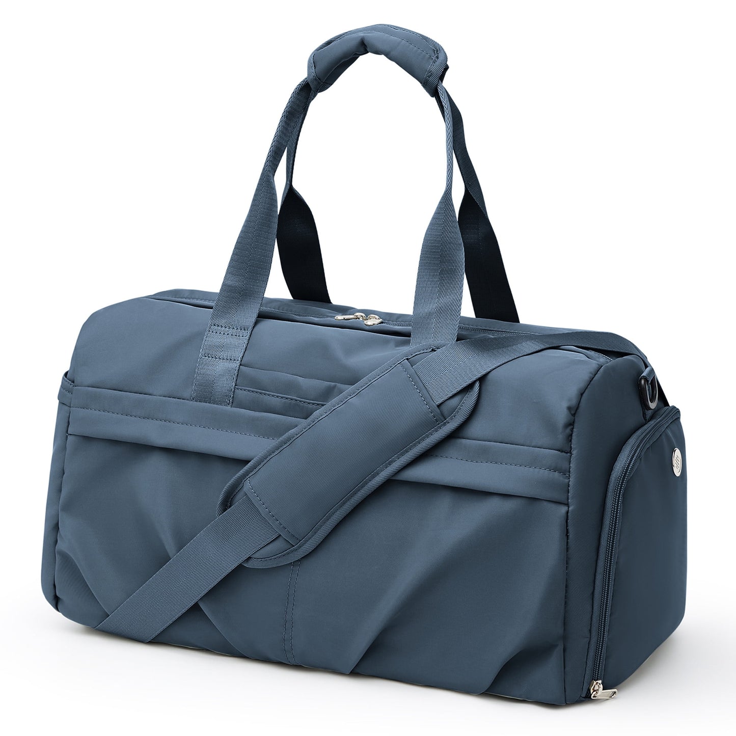 Sport Duffel Bag, Gym Bag with Shoes Compartment and Wet Pocket,Travel Duffel Bag for Man and Women,Sport Gym Tote Bags for Swimming Yoga, Weekend Overnight Bag Carry on Bag Black