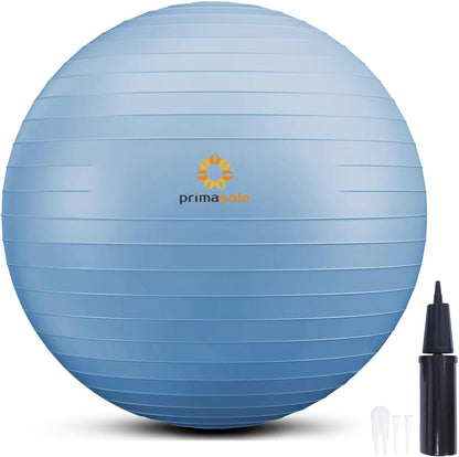 Exercise Ball Anti-Burst Pregnancy Yoga Ball for Balance Stability Fitness Workout Core Strength at Home & Office